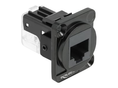 Delock D-tyyppinen moduuli RJ45 Cat.6A -liittimestä LSA-liittimeen