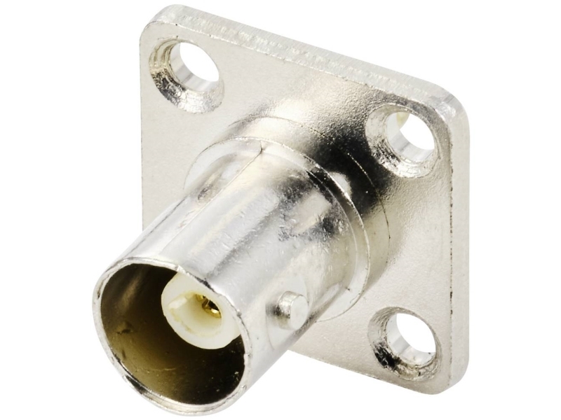 Tru Components Tc-9920760 Bnc-Stikforbindelse Flangetilslutning, Kontakter Lige 50 ? 1 Stk