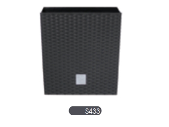 Prosperplast VAZONAS LAUKO DRTS325L Juod