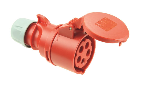 Förlängningskabel CEE 5P 16A 380V H6 IP44 röd | EL Artiklar - Cee & multipolär - Cee material | GameStuff