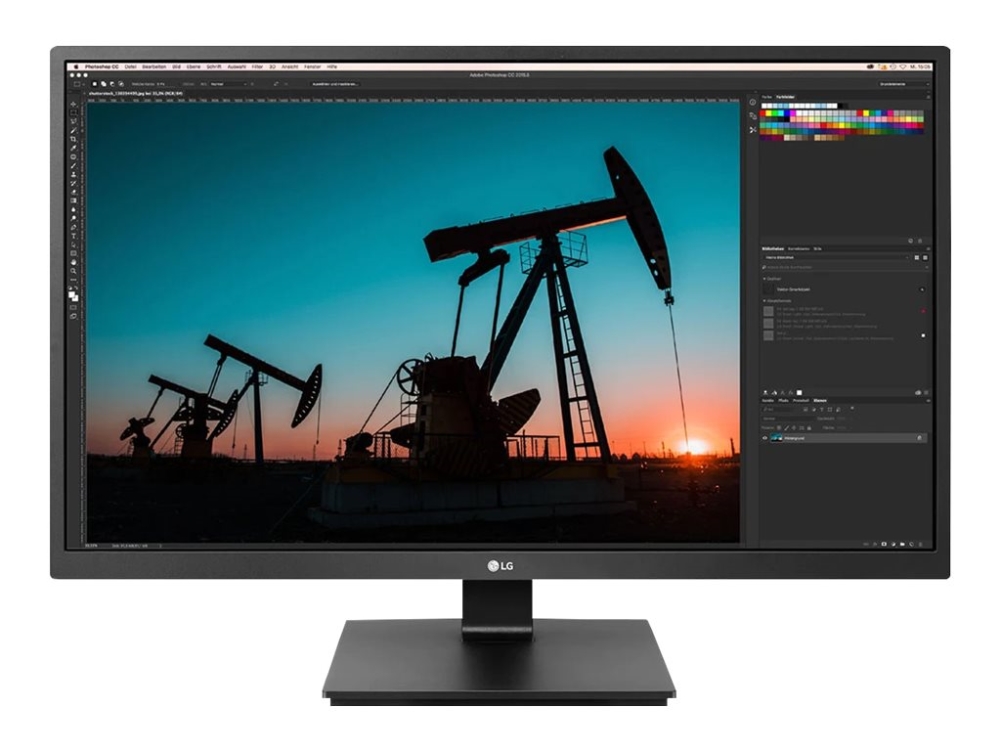 Lg 27Bn55up-B - Led-Skærm - 27" - 3840 X 2160 4K @ 60 Hz - Ips - 300 Cd/M² - 1000:1 - Hdr10 - 5 Ms - Hdmi, Displayport - Sort