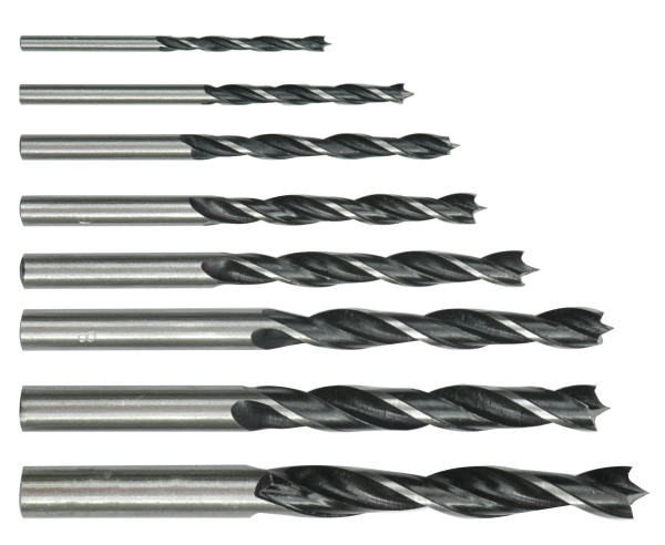 Viertlo Vorel Boretil Træ/Krombeton Cylindrisk 7-4-5-3-6-10-8-9 Mm Sæt (22380)