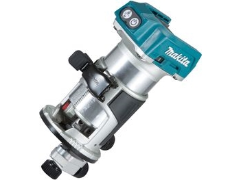 Makita DRT50RTJX2, 30000 rpm, Sort, Blå, Batteri, 18 V, 2,1 kg, 134 mm - SOLO | Fräsar | GameStuff