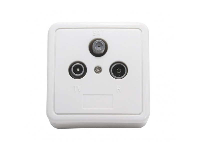 Triax Gad 269 Lte, Sat + Tv + Radio, Hvid, 150 G, 70 Mm, 40 Mm, 70 Mm