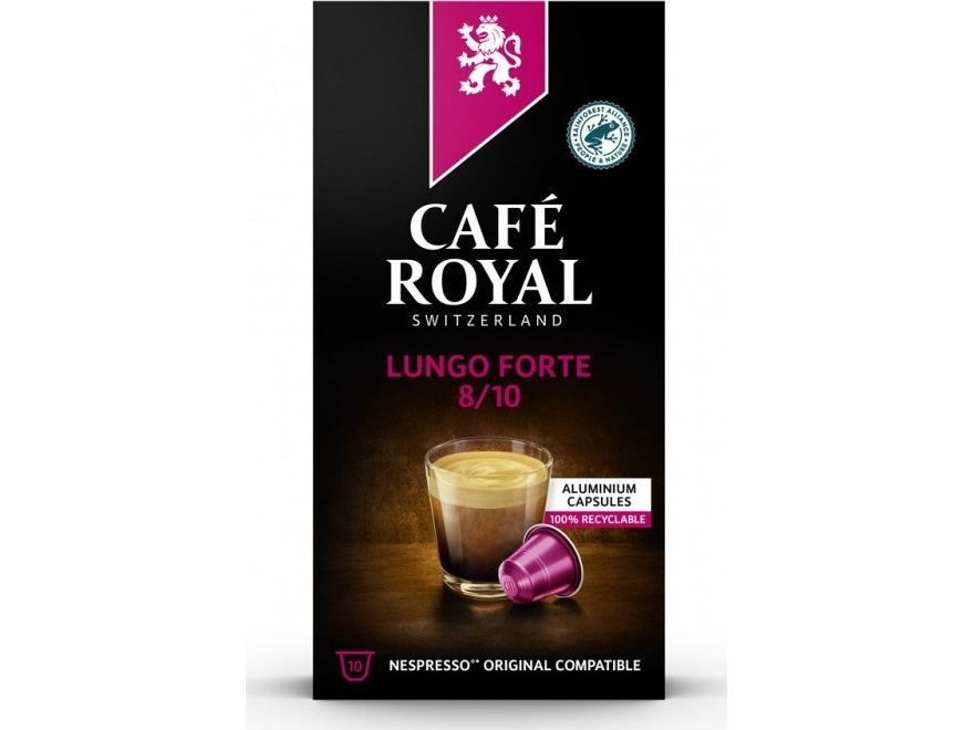 Cafe Royal Kaffeekapseln Cafe Royal Lungo Forte, 10 Stück