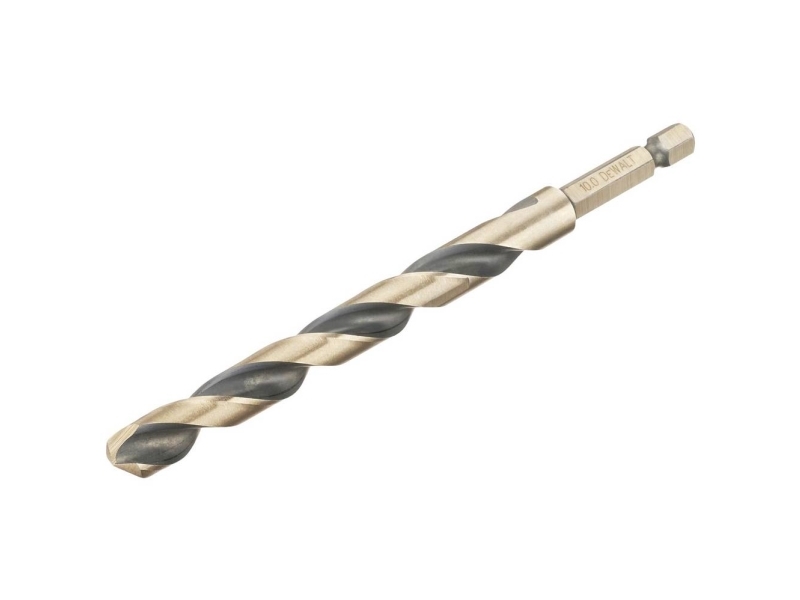 Drill Bit 10.0Mm Black And Gold Hex
