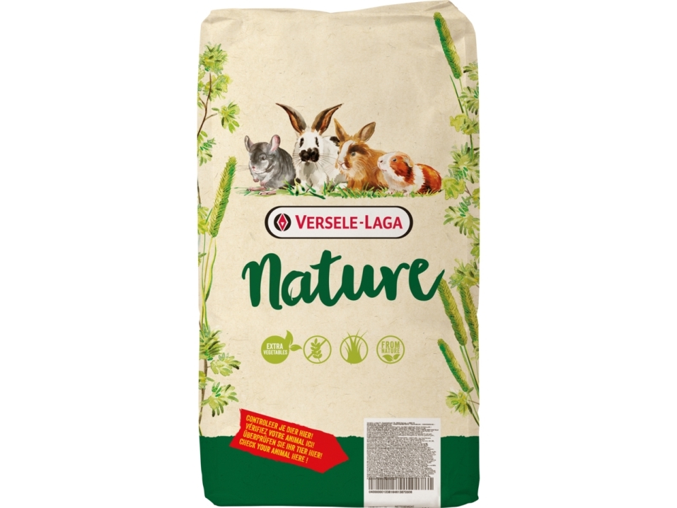 Versele-Laga Cuni Nature, Snack, 2,3 kg, Kanin, Vitamin A, Vitamin C, Vitamin D3, Vitamin E, Koppar, Kopparsulfat, Jod, Strykjärn, Manganese, Selen, Zink, 14% | Djurmärken - Gnagare - Versele-Laga | GameStuff