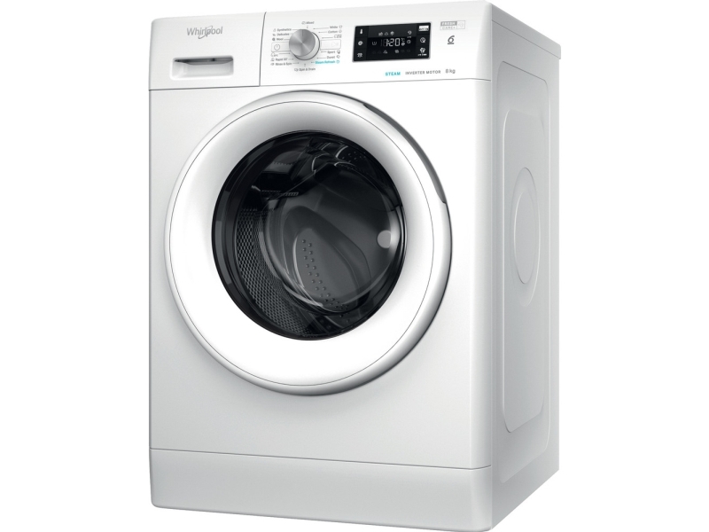 Whirlpool FFB 8258 WV EE, Front-læsning, 8 kg, B, 79 dB, 1151 rpm, B