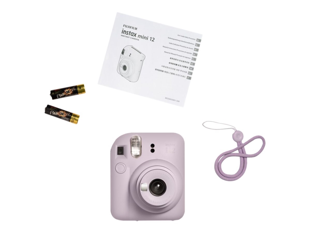 Fujifilm Instax Mini 12 - Instant camera - objektiv: 60 mm - instax mini lila purpur | Foto och video - Analog kamera - Instantkamera | GameStuff