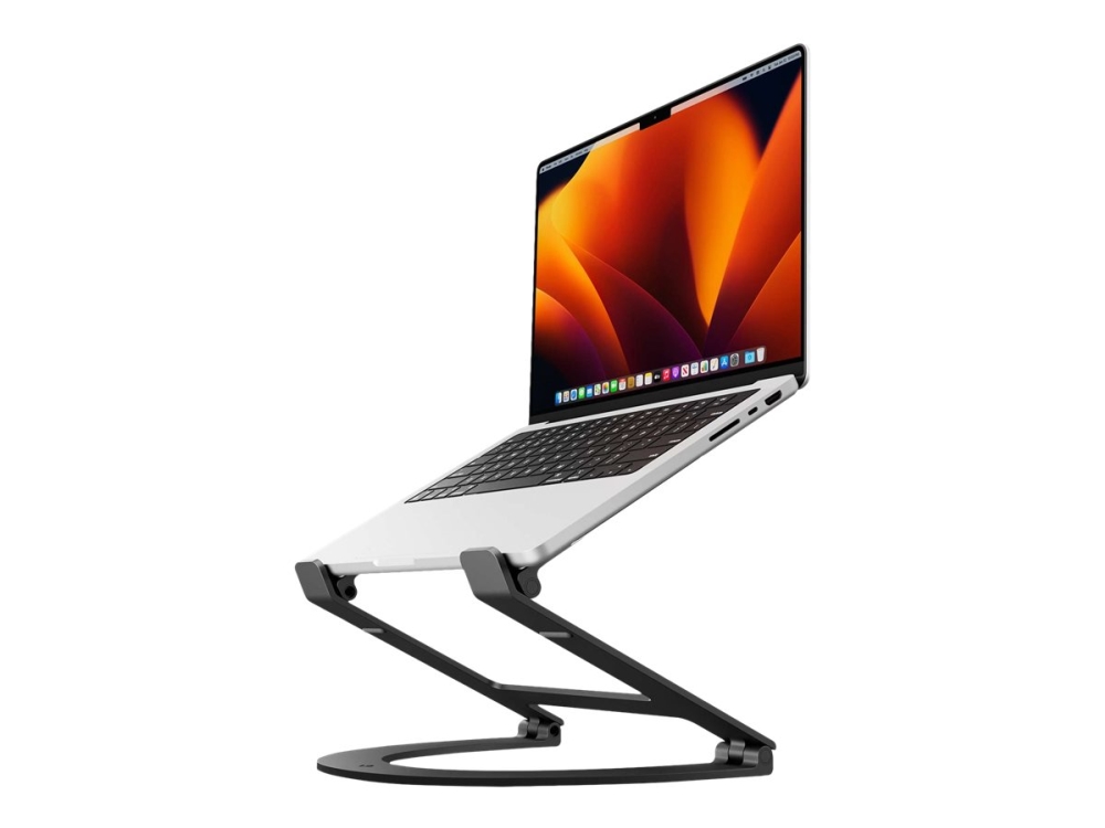 Twelve South Curve Flex - Ställ för bärbar dator - på bord - mattsvart | Datorkomponenter - Kylning & moddning - Bärbar Kylning | GameStuff