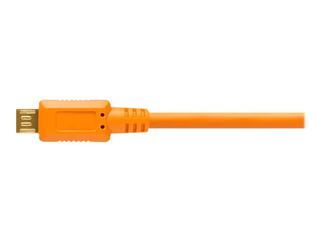 Tether Tools Cu5430org, 4,6 M, Usb A, Micro-Usb B, Usb 2.0, Orange