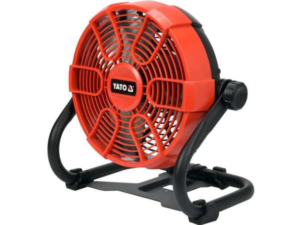 Yato YT-82933, Bladfläkt för hushållsbruk, Svart, Orange, Golv, 2600 RPM, 23 cm, 0 - 360° | Ventilation & Klimat - Luftkonditionering - Klimatverk | GameStuff