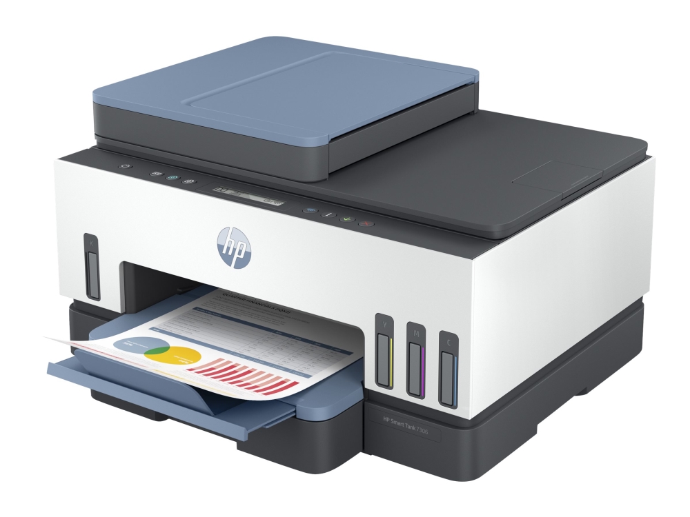 Frastøde Søgemaskine optimering helbrede HP Smart Tank 7306 All-in-One - Multifunktionsprinter - farve - blækprinter  - kan genopfyldes - Letter A (216 x 279 mm)/A4 (210 x 297 mm) (original) -  A4/Legal (medie) - op til