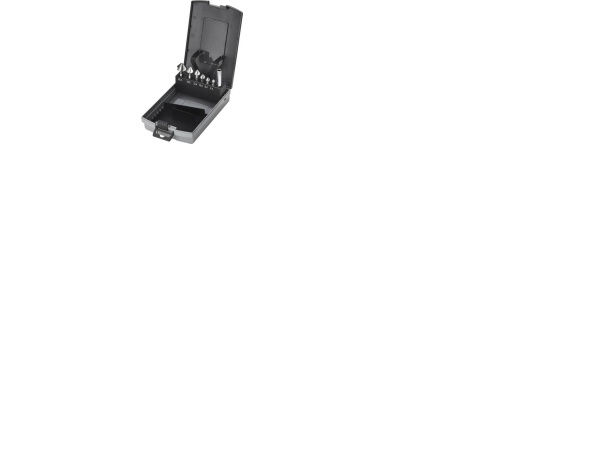 THÜRMER TOOLS Spidsforsænker sæt HSS 90 3-skærs for AKKU 6,3-20,5 mm