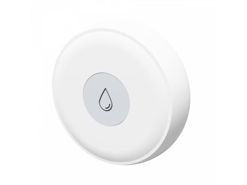Tesla Tsl-Sen-Water, Fugtighed, Trådløs, Zigbee, Hvid, Ip66, Batteri