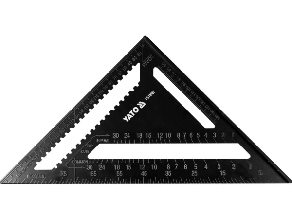 Yato Yt-70787, Kombinationsfirkant, Sort, Aluminium, 30 Cm