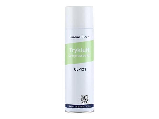 Trykluft 500ml spray. Drivmiddel 1234ze gas. Trykluft fjerner effektivt støv og andre urenheder