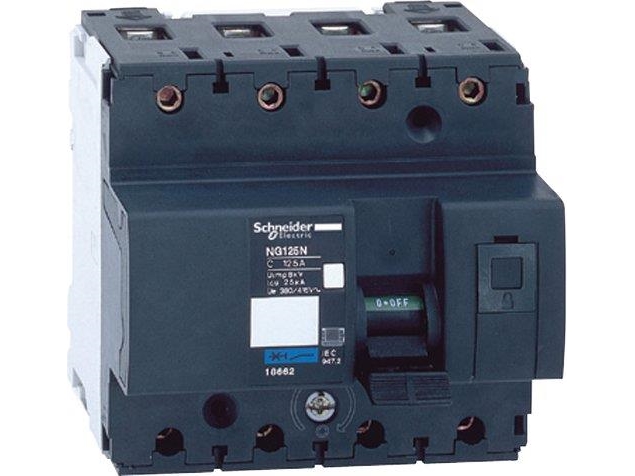 Maximale Leistung Ng125n C 100A 4P