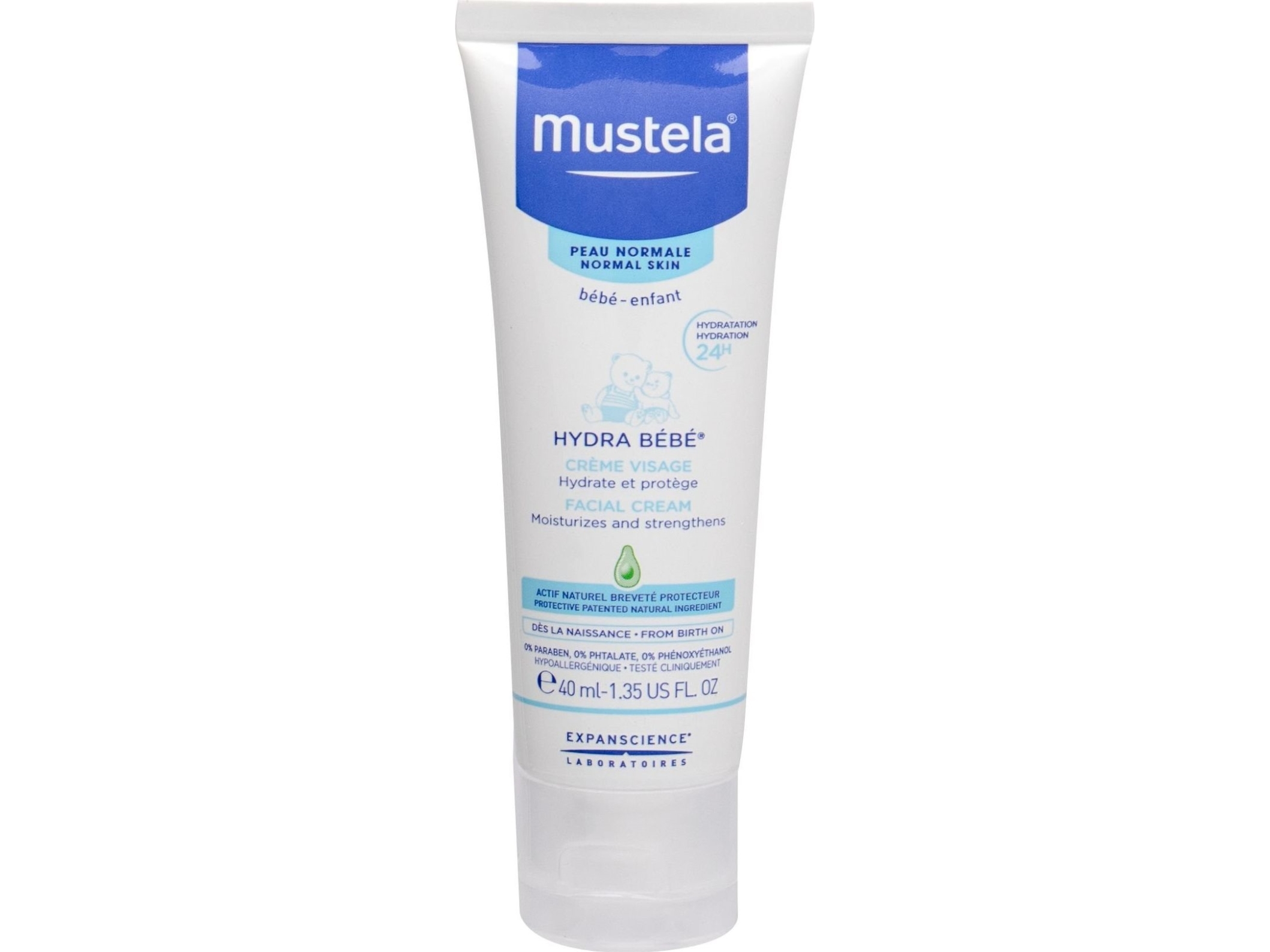 Mustela Hydra Bebe Avocado Hydrating Cream - 40 ml