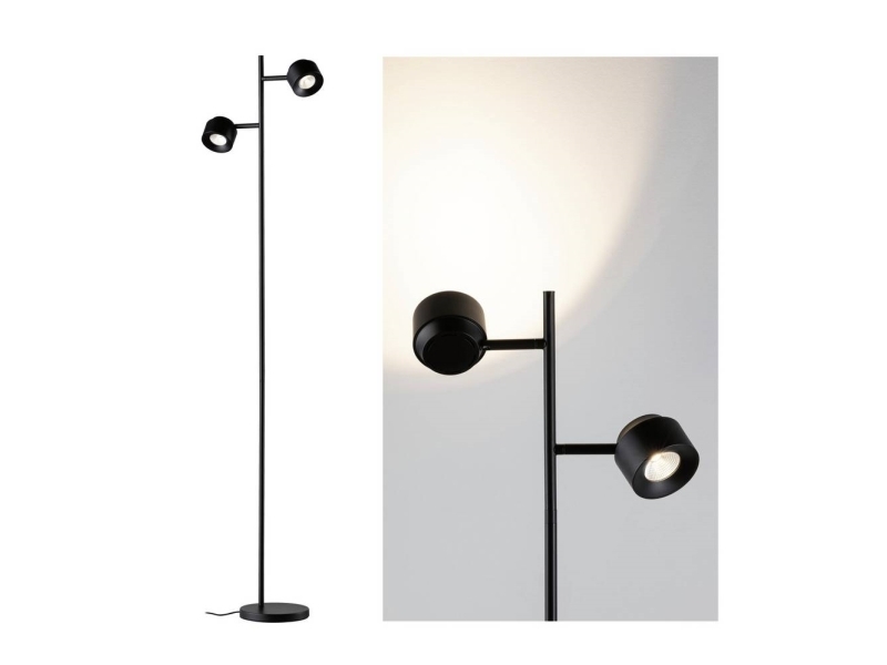 Paulmann Puric Pane, Universal, Schwarz, Metall, Kunststoff, Ii, 3 W, Led