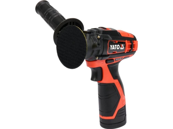 Yato YT-82903, Roterande polermaskin för bilen, 8300 RPM, Svart, Orange, Batteri | Bilvård & Biltillbehör - Exteriör Bilvård - Polermaskiner | GameStuff