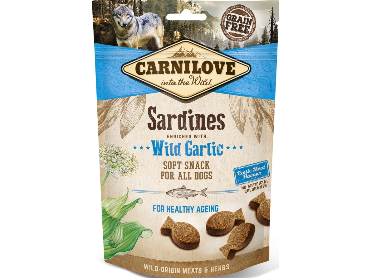 VAFO PRAHS PIES SNACK SOFT SARDINES & WILD GARLIC 200g