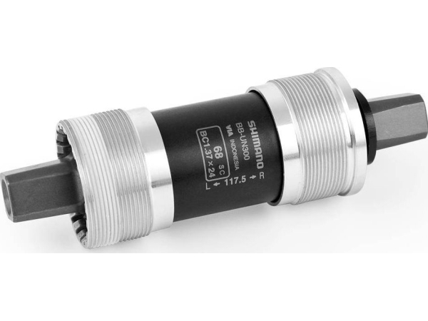 Shimano Innenlager BB-UN300 4-kant BSA, Keskiö, Harmaa