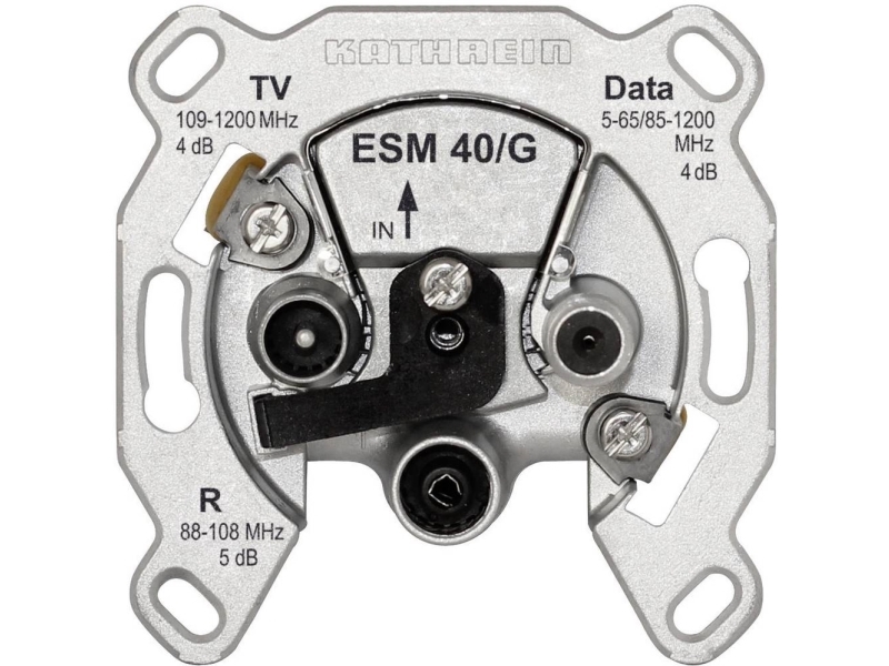 Kathrein Esm 40/G, Tv + Radio, Metallic, Metal