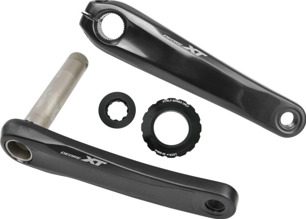 SHIMANO XT FC-M8100 švaistikliai - 12 pavarų - be pavarų perjungiklio - 175 mm