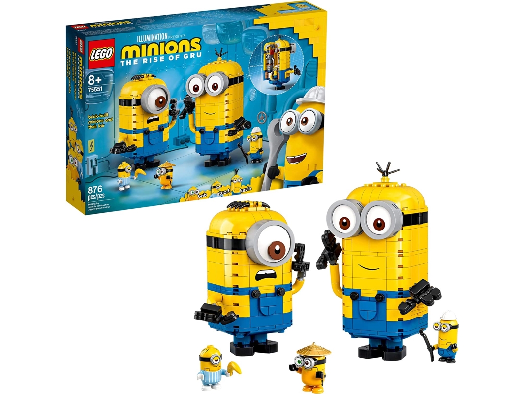 Lego Minions 75551 Klodsbyggede Minions Og Deres Tilholdssted