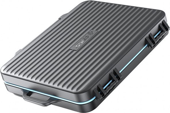 Orico Etui Til Hukommelseskort 6 X Sd, 4 X Microsd, 1 X Cf (Phcd-6-Bk-Bp)