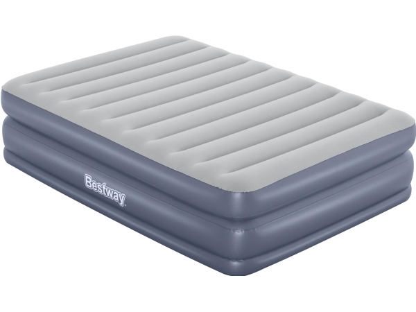 Bestway 67925, Dubbelmadrass, Queen size-säng, Rektangel, inomhus, Inbyggd luftpump | Utomhus - Camping - Luftmadrass | GameStuff