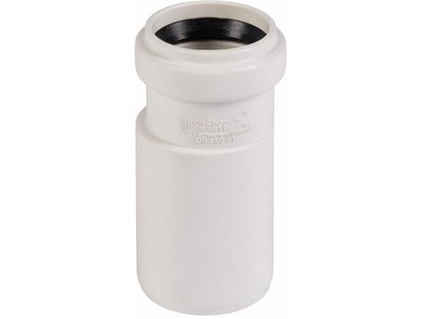 40 x 32 mm Reduktion rör excentrisk avlopp vit PP Wavin | VVS Artiklar - Dränering - Vita dräneringsrör | GameStuff