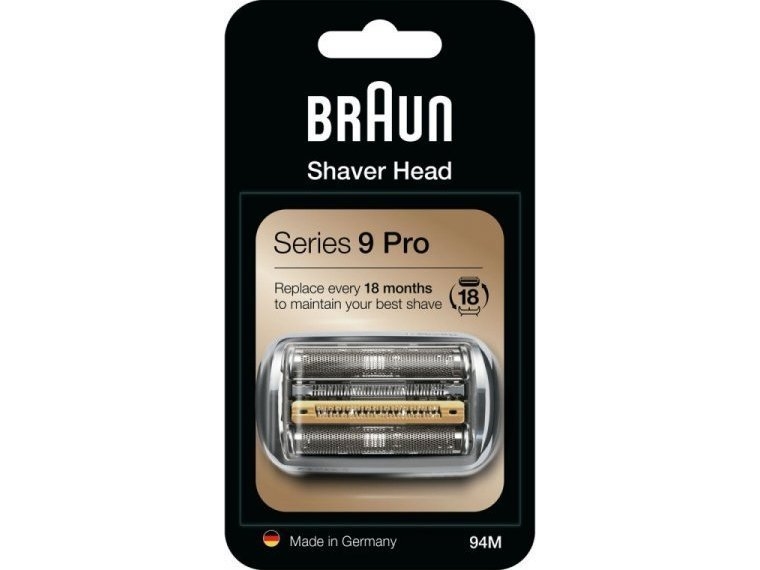 Braun Series 9 81747657, Scherkopf, 1 Kopf/Köpfe, Silber, Deutschland, 18,29 G, 16 Mm