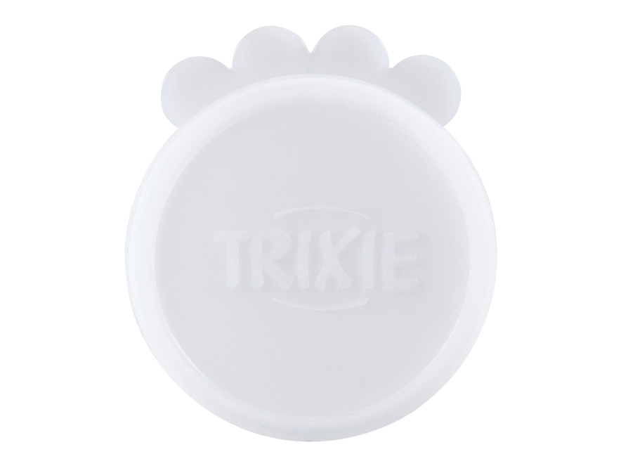Trixie Lid for tins, silicone, ø 7.6 cm, 2 pcs., transparent | Sällskapsdjur - Hund - Mat- och vattenskålar | GameStuff