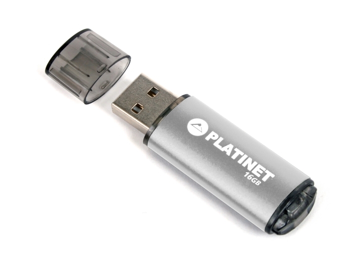 Platinet Pmfe16s, 16 Gb, Usb Typ-A, 2.0, 22 Mb/S, Kappe, Silber