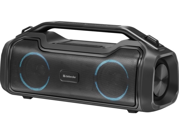 Speaker Defender Speaker Defender Beatbox 50 Bluetooth 50W Mp3/Aux/Sd/Usb/Tws/Led/Ipx5/Power Bank Black