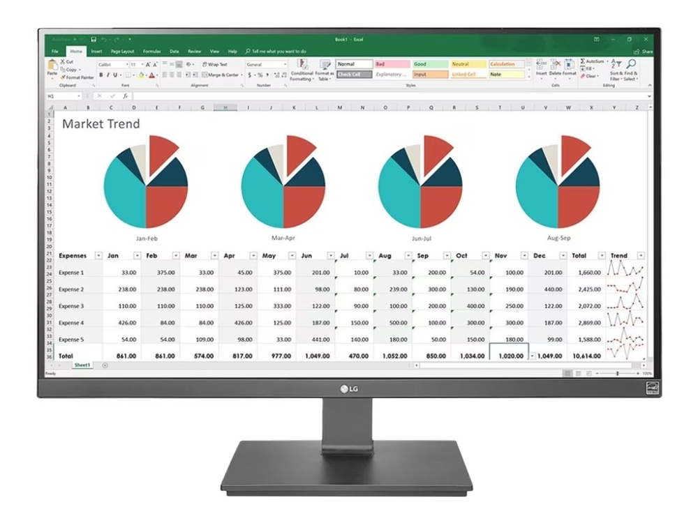 Lg 27Uk670p-B, Led-Monitor (68,58 Cm (27 Zoll), Schwarz, Ultra Hd/4K, Hdmi, Displayport, Usb, Pivot)