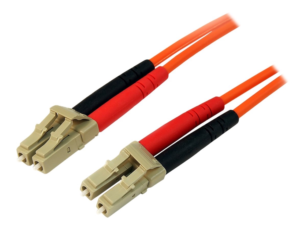 Startech.Com 2M Fiberoptisk Kabel - Multimode Duplex 50/125 - Lszh - Lc/Lc - Om2 - Lc Til Lc Fiber Patch Cable (50Fiblclc2) - Netværkskabel - Lc Mult