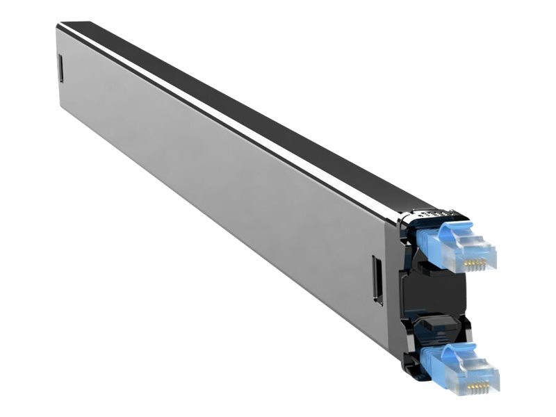 Patchbox Plus+ - Kobberkassette - Tilbagetrækkelig - Cat 6A - Utp