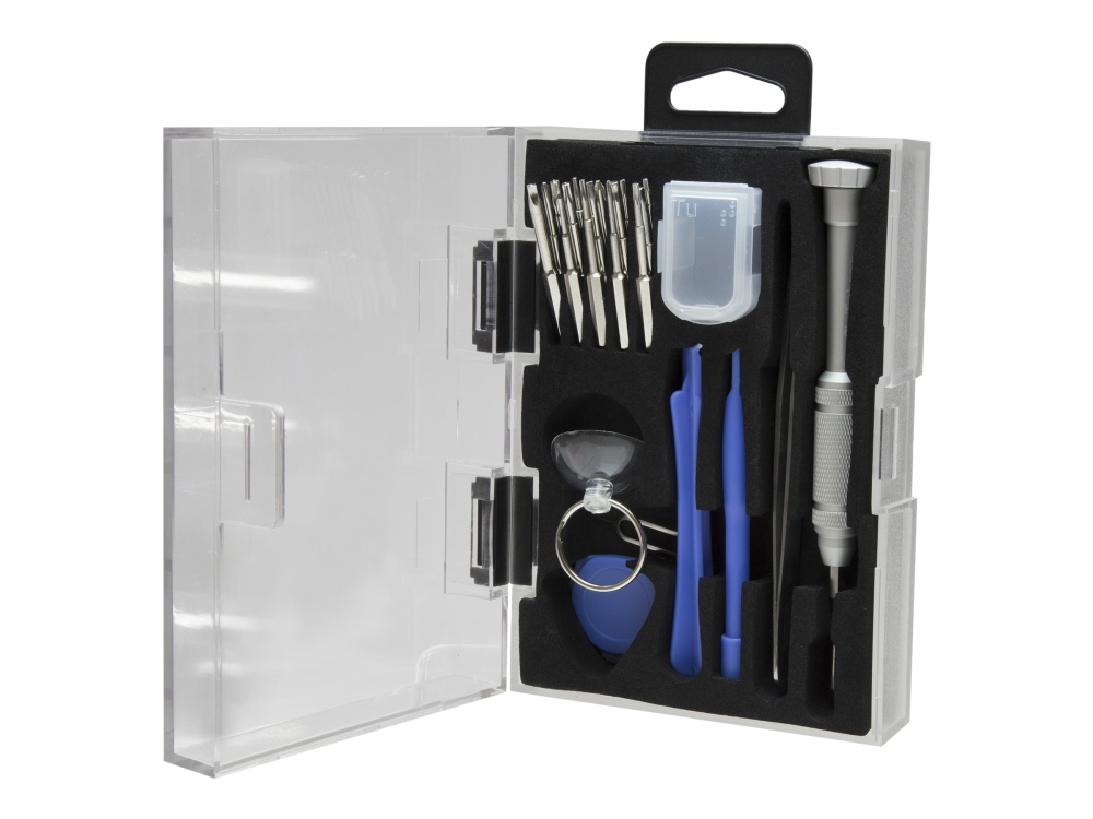 Startech Cell Phone Repair Kit - with Case - Multipurpose - Computer Tool Kit - Electronics Kit - PC Tool Kit (CTKRPR) - Mobiltelefonreparationssæt -