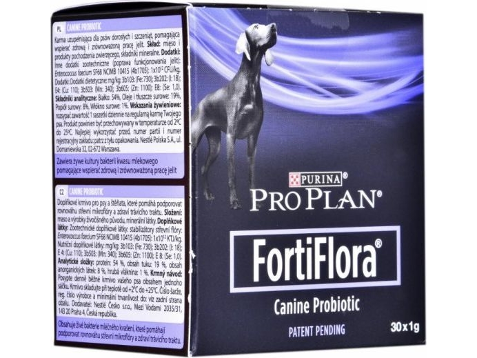 Purina Pro Plan Fortiflora - Supplement Til Hund- 30 X 1G