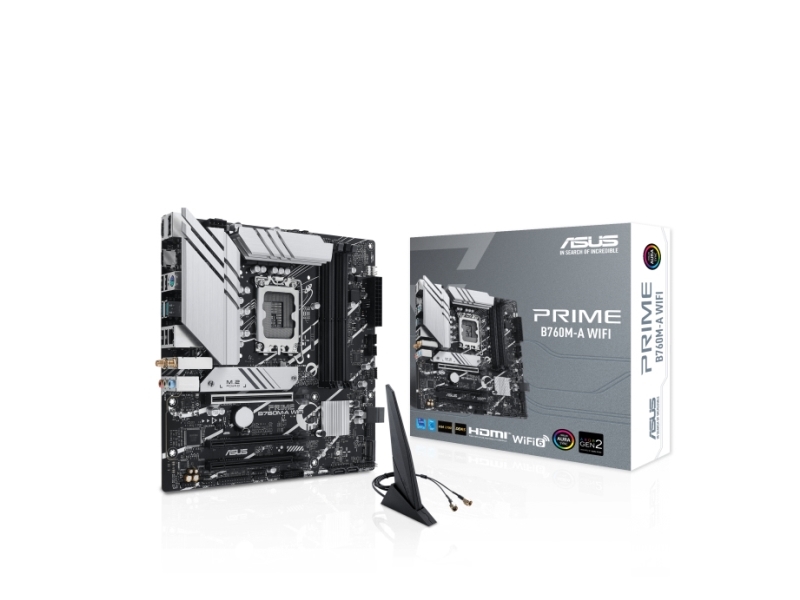 Asus Prime B760m A Wifi Intel Lga 1700 Intel  Celeron  Intel  Core&trade; I3 Intel  Core&trade; I5 Intel  Core&trade; I7 Intel  Core&trade; I9 ... Lga 1700 Ddr5 Sdr