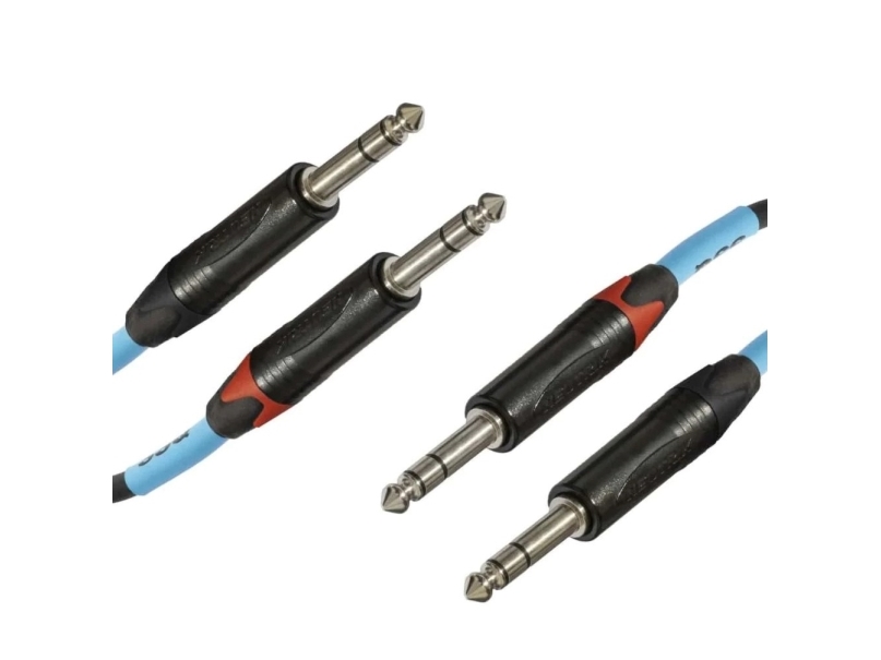 Kabel Ssq Jsjs5 Pro - 2X Jack Stereo 6,3Mm - 2X Jack Stereo 6,3Mm Neutrik