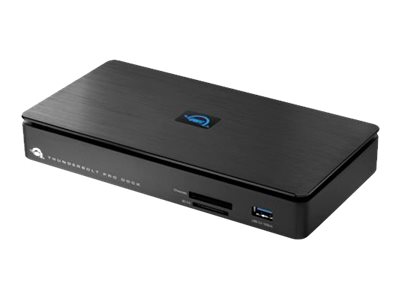 Owc Thunderbolt Pro Dock, Kabelgebunden, Thunderbolt 3, 85 W, 10Gbase-T, Schwarz, Cfexpress, Microsdhc