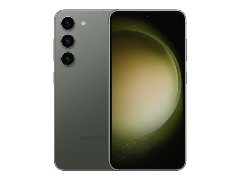 Samsung® | S23 - 5G smartphone - dual-SIM - RAM 8 / Intern hukommelse 128 GB - OLED-skærm - 6.1" - x 1080 pixels (120 Hz) - 3x bagkamera 50 MP, 12 MP, 10 MP - front camera 12 MP - Grøn