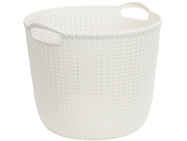 Curver Knit , 30 L, Rektangulær, Plast, Beige, 380 mm, 334 mm