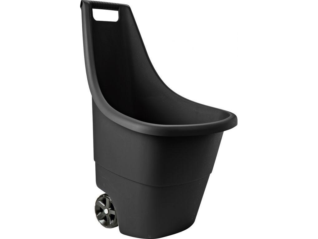 Keter Easy Go Breeze 50 l transportvogn i plast - sort