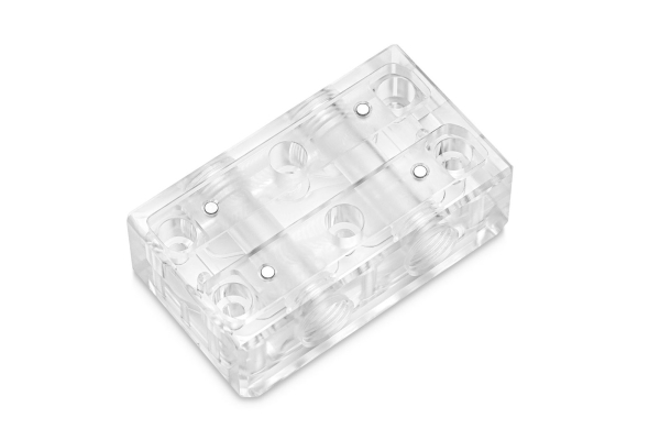 EK Water Blocks 3831109899205, Brygga till vattenblock, Akryl, Transparent, 1/4, Vector² GPU Water blocks, 41 mm | Datorkomponenter - Kylning & moddning - Övrig Kylning | GameStuff