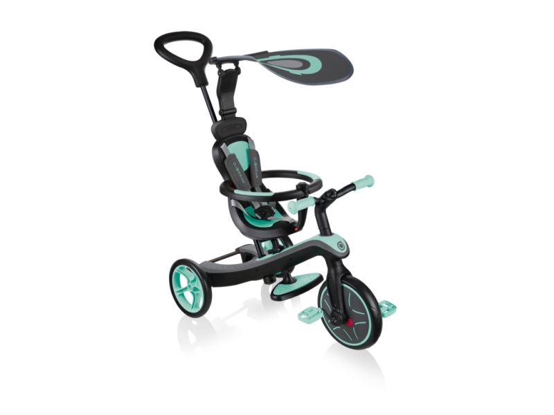 Globber Explorer Trike Mint (4 i 1) | Utomhusleksaker - Gå / Löpande fordon - Gå fordon | GameStuff